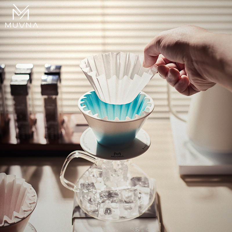 Coffee Tea Paper Cups - Filtro de Papel Natural MUVNA para