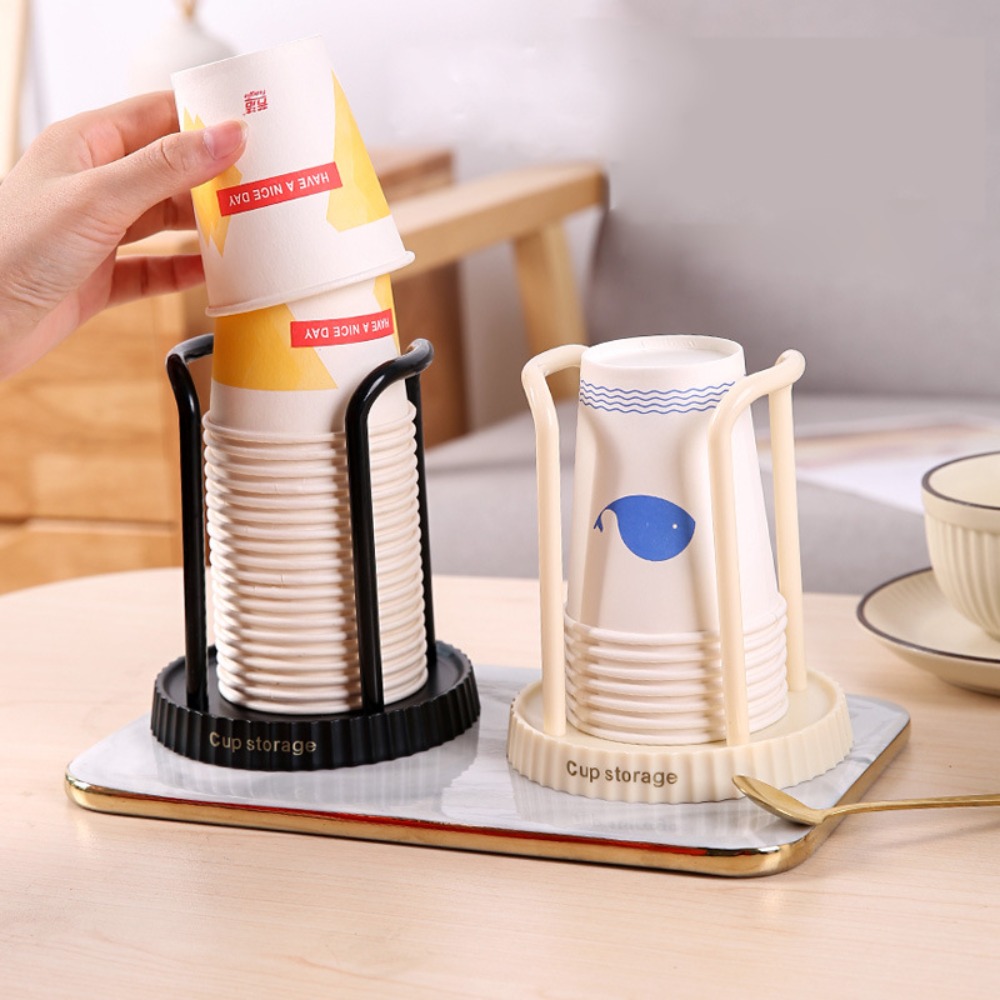 Coffee Tea Paper Cups - Portavasos desechable, organizador de vasos de
