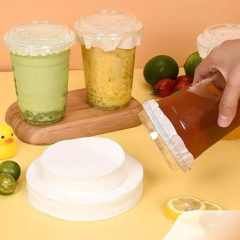 Coffee Tea Paper Cups - 【M】500 Piezas de Papel Desechable a