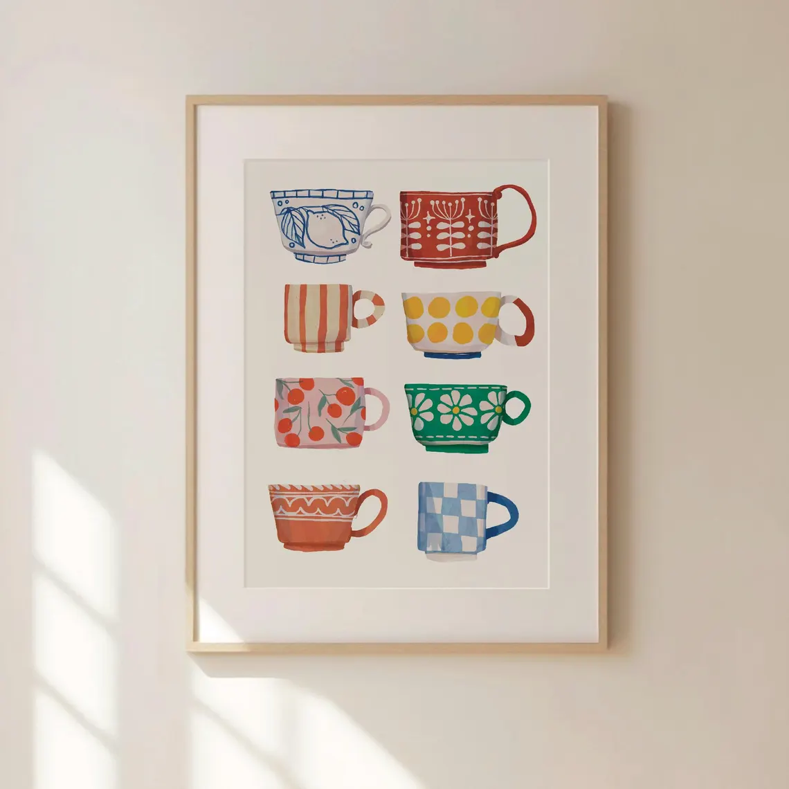 Mug Tea Coffee - Impresión de taza de té, póster