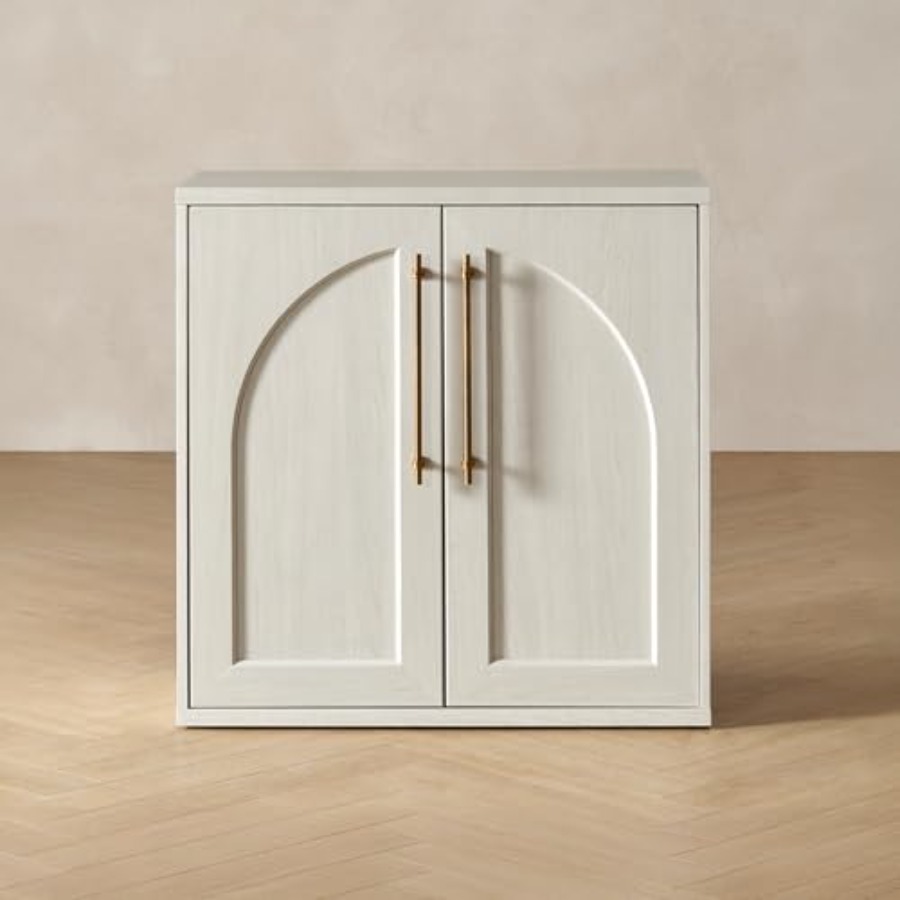 Coffee & Tea Difabis - Pequeño gabinete de almacenamiento modular de