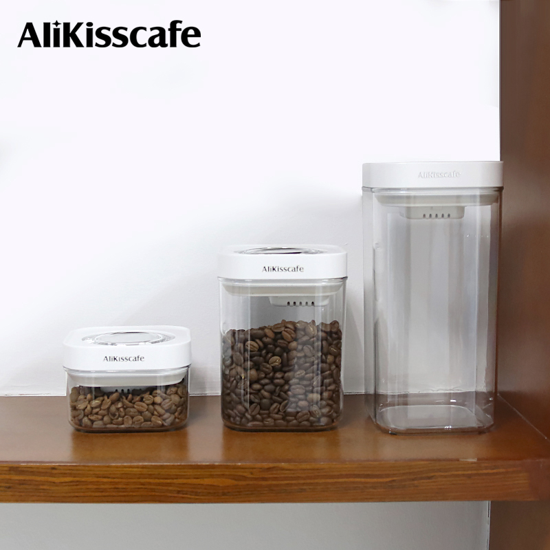 Coffee Tea And Bean - AliKisscafe-contenedor de almacenamiento de granos de