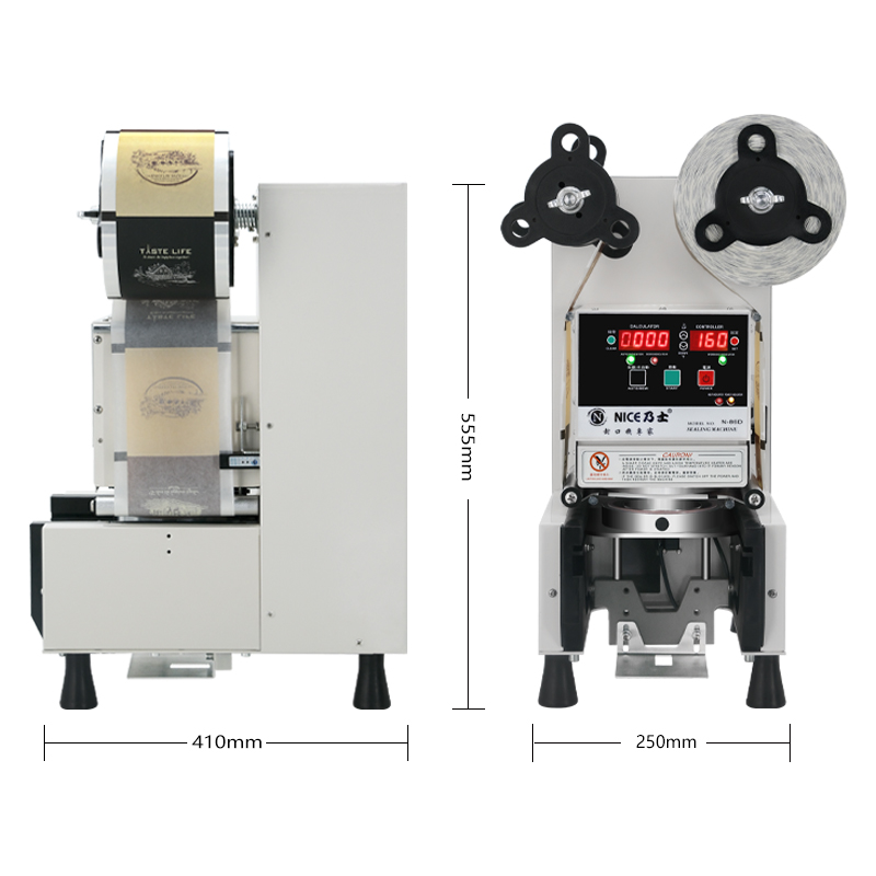 Coffee Tea Boba - Máquina automática selladora de vasos de