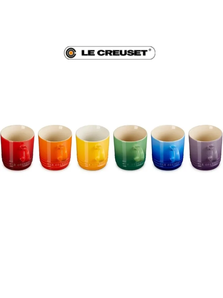 Mug Tea Coffee - Taza de capuchino Le Creuset Rainbow