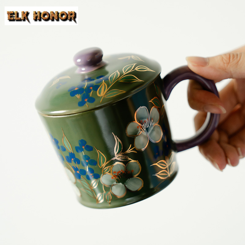 Flor de jazmín pintada a mano  - Coffee Jasmine Tea reseña y precio