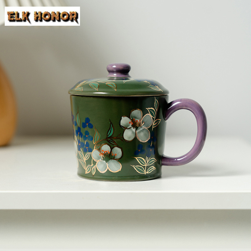 Flor de jazmín pintada a mano  - Coffee Jasmine Tea reseña y precio