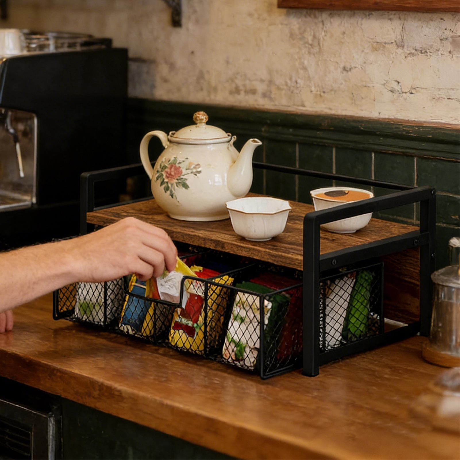 Organizador de Escritorio con  - Coffee Tea Break reseña y precio