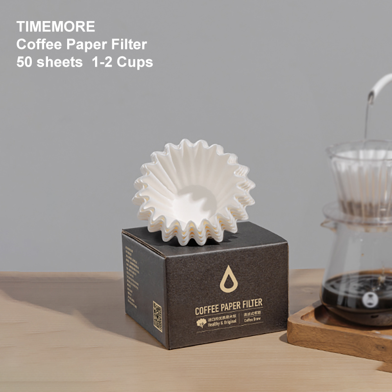 TIMEMORE - Filtro de papel par - Coffee Tea Paper Cups reseña y precio