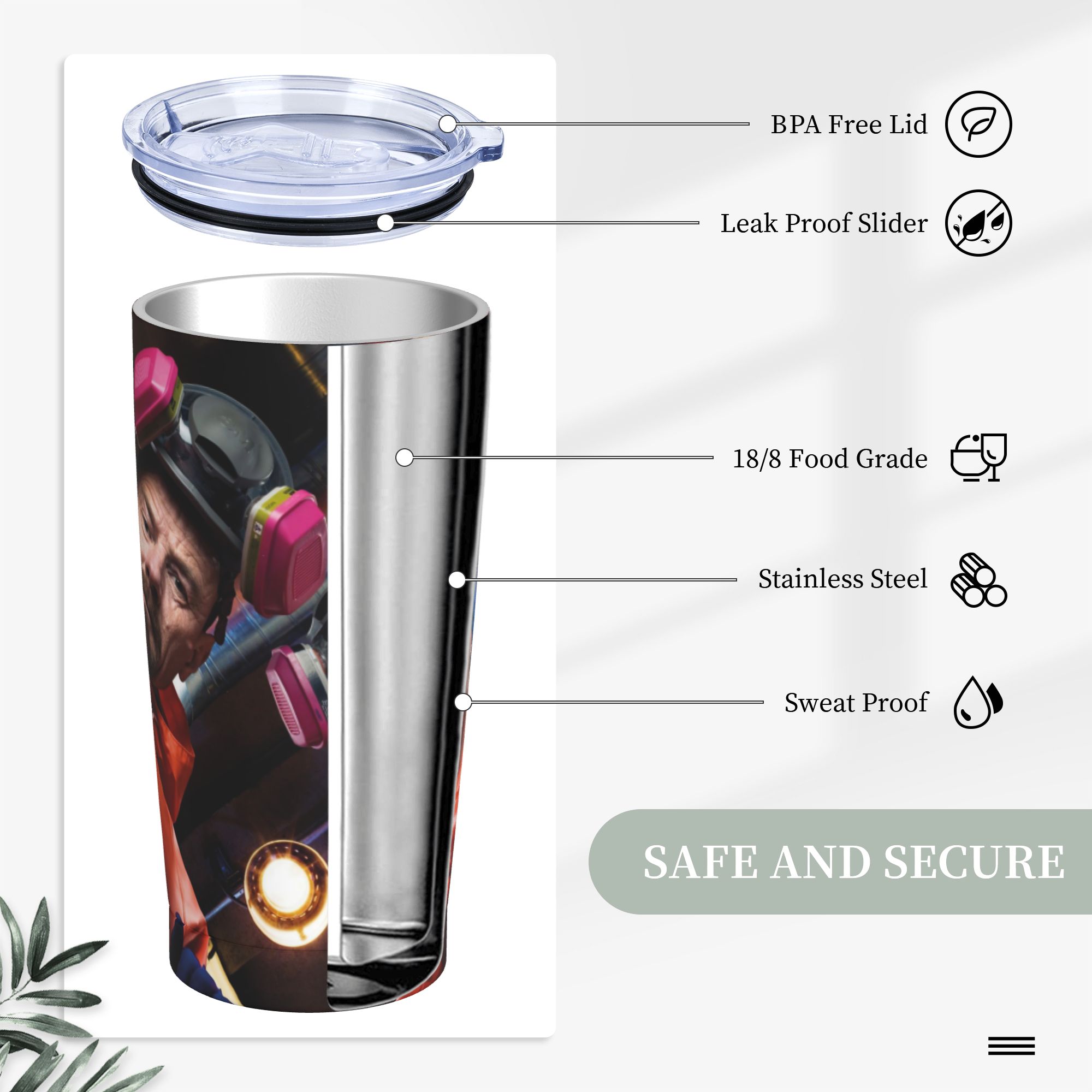 Vaso Térmico Walter White Pink - Coffee Tea Break reseña y precio