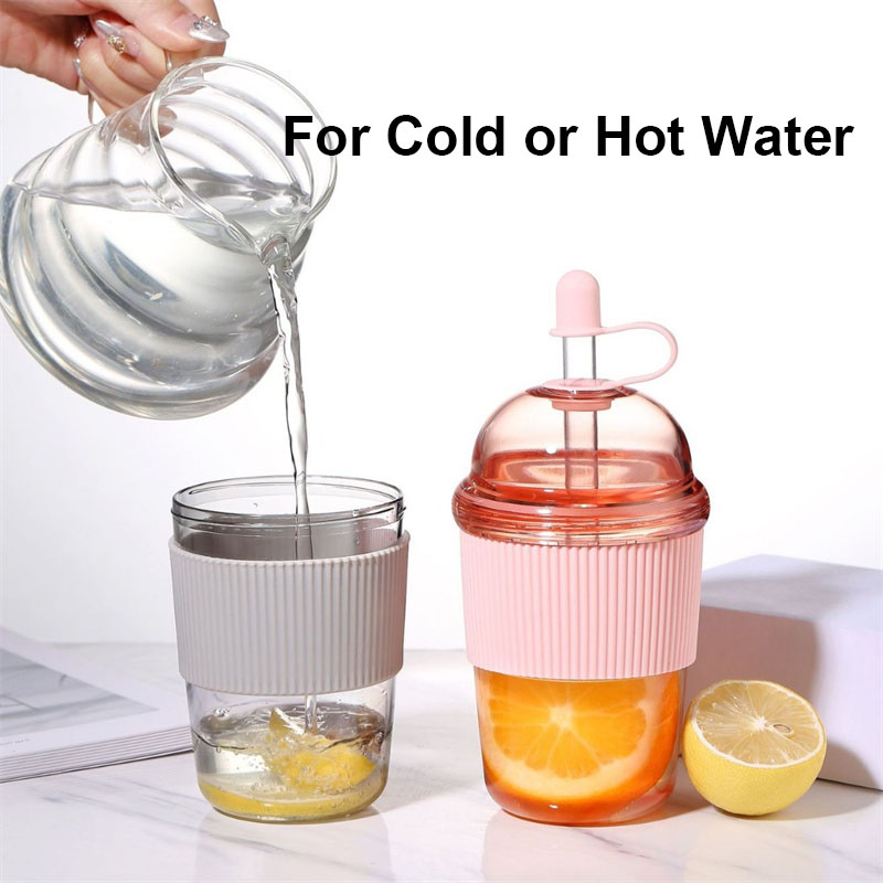 Taza con pajita de 430ML con t - Coffee Tea Boba reseña y precio