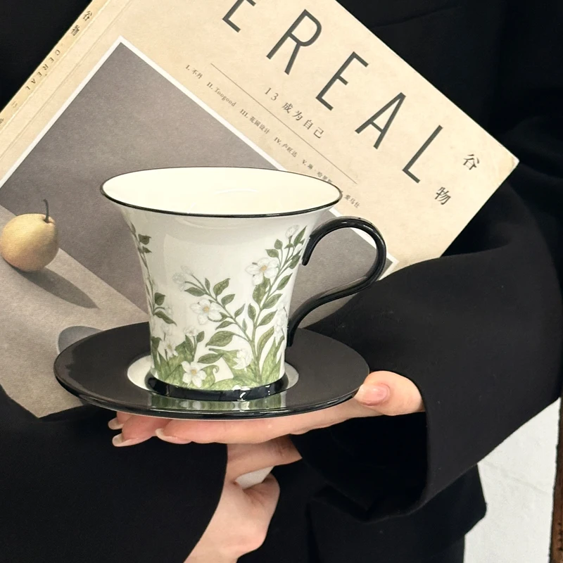 Juego de Taza y Plato de Cerám - Coffee Jasmine Tea reseña y precio