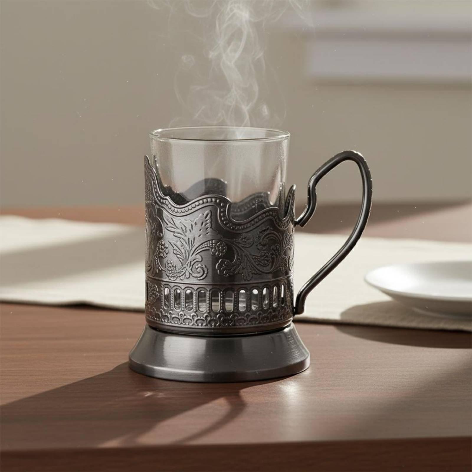 Portavasos de Té Ruso Estilo R - Mug Tea Coffee reseña y precio