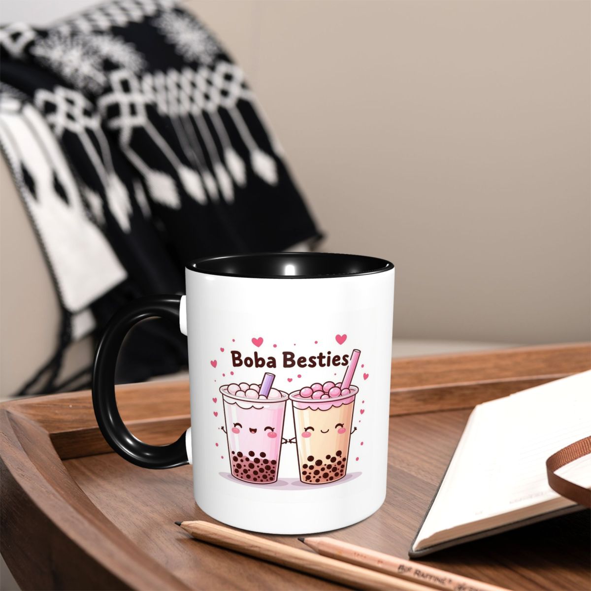 Tazas de Té de Burbujas Kawaii - Coffee Tea Boba reseña y precio
