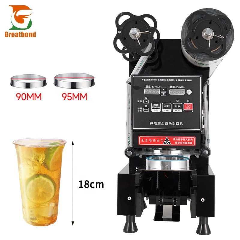 Máquina Selladora de Vasos Aut - Coffee Tea Boba reseña y precio