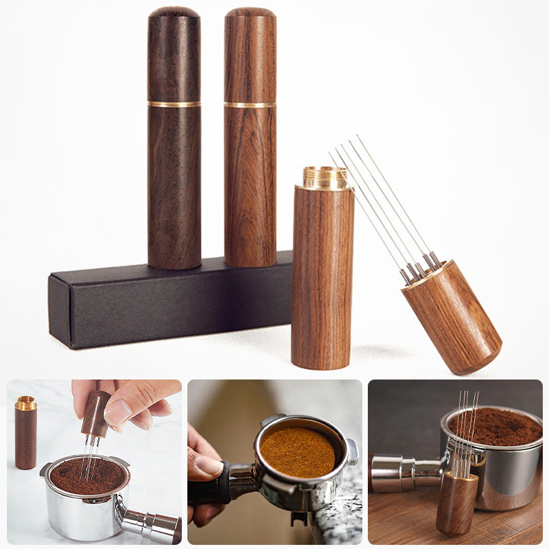 Prensa de café de acero inoxid - Coffee Tamper Leveler reseña y precio