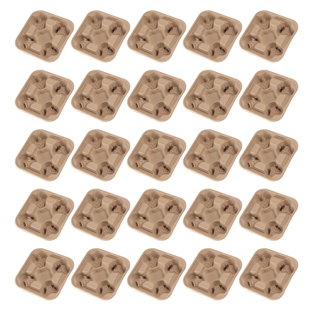 25 unidades de bandejas portav - Coffee Tea Paper Cups reseña y precio