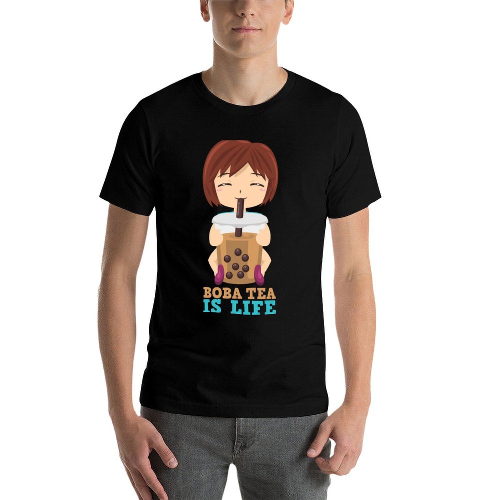 Camiseta con diseño de Boba Te - Coffee Tea Boba reseña y precio
