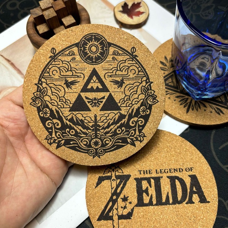 Posavasos Zelda de dibujos ani - Coffee Y Tea reseña y precio