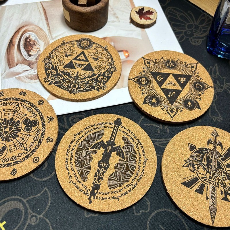Posavasos Zelda de dibujos ani - Coffee Y Tea reseña y precio