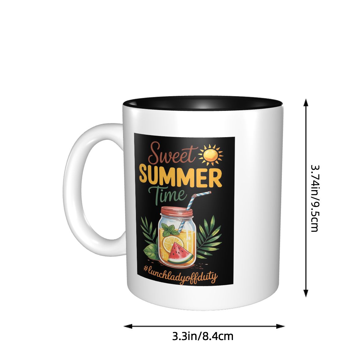 Taza de cerámica divertida con - Coffee Tea Break reseña y precio