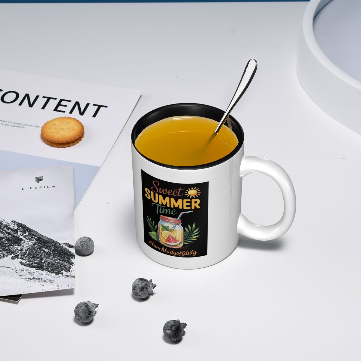 Taza de cerámica divertida con - Coffee Tea Break reseña y precio